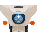 Elektrická motorka Chopper INDIAN - biela